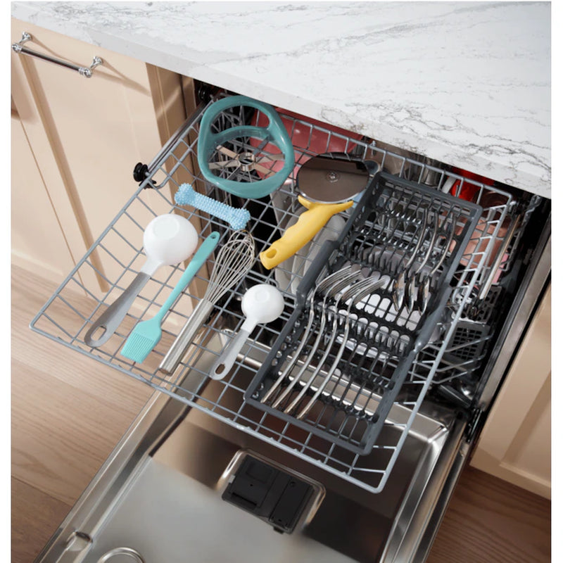 Dry Boost 24-In Top Control Built-In Dishwasher with Third Rack (Finrprint-Resistant Stainless Steel) ENERGY STAR, 47-Dba Very Quiet Sound Level