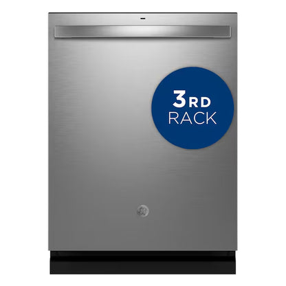 Dry Boost 24-In Top Control Built-In Dishwasher with Third Rack (Finrprint-Resistant Stainless Steel) ENERGY STAR, 47-Dba Very Quiet Sound Level